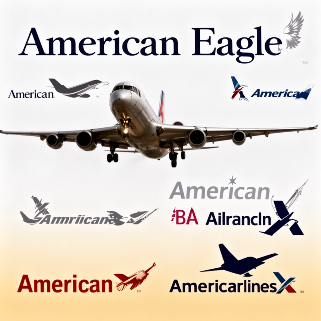 AI-generated illustration of American Eagle (brand)