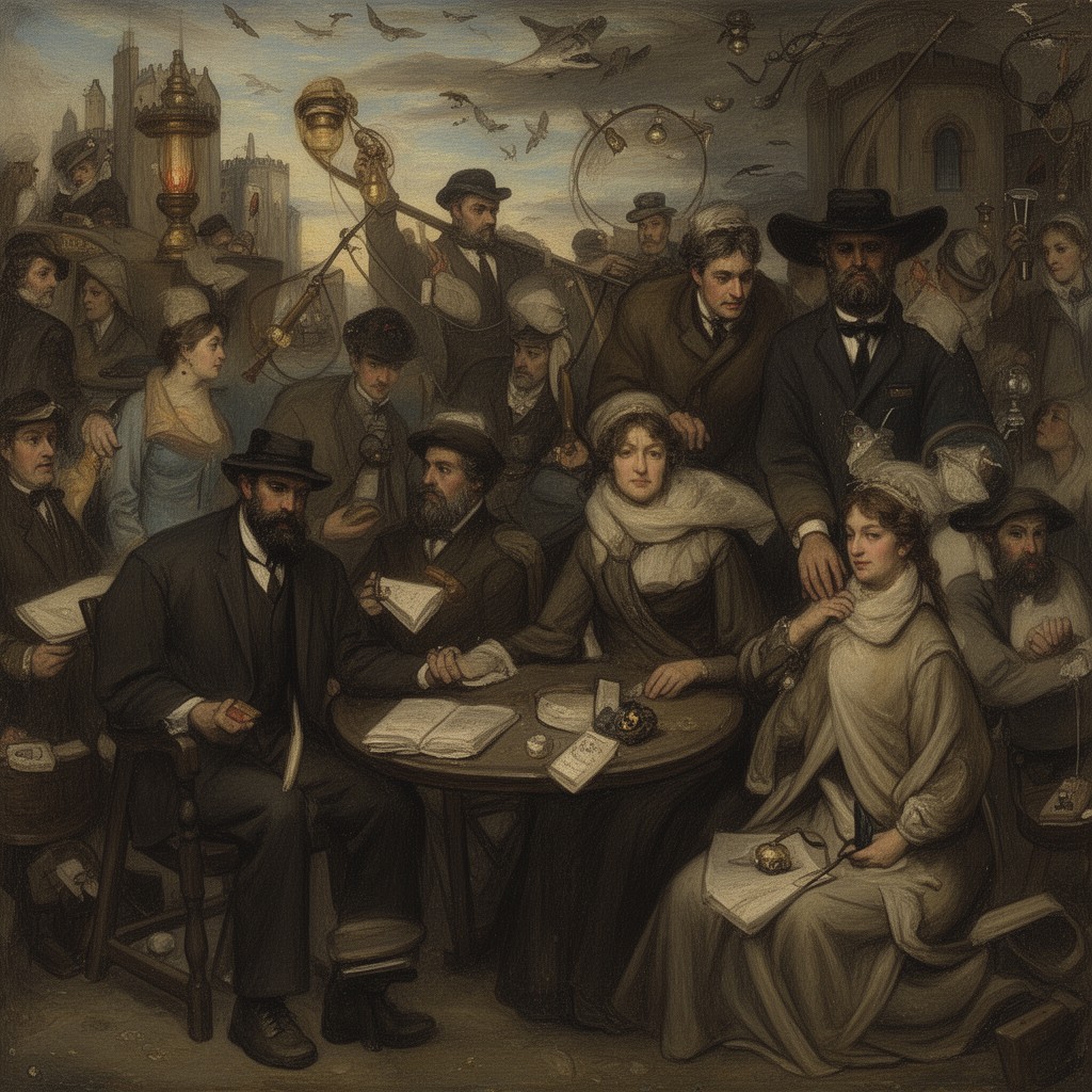 AI-generated illustration of The Last of England