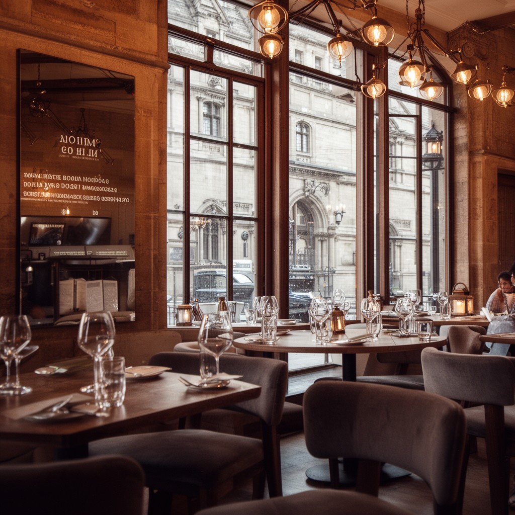 AI-generated illustration of Mount Street Dining Room & Bar