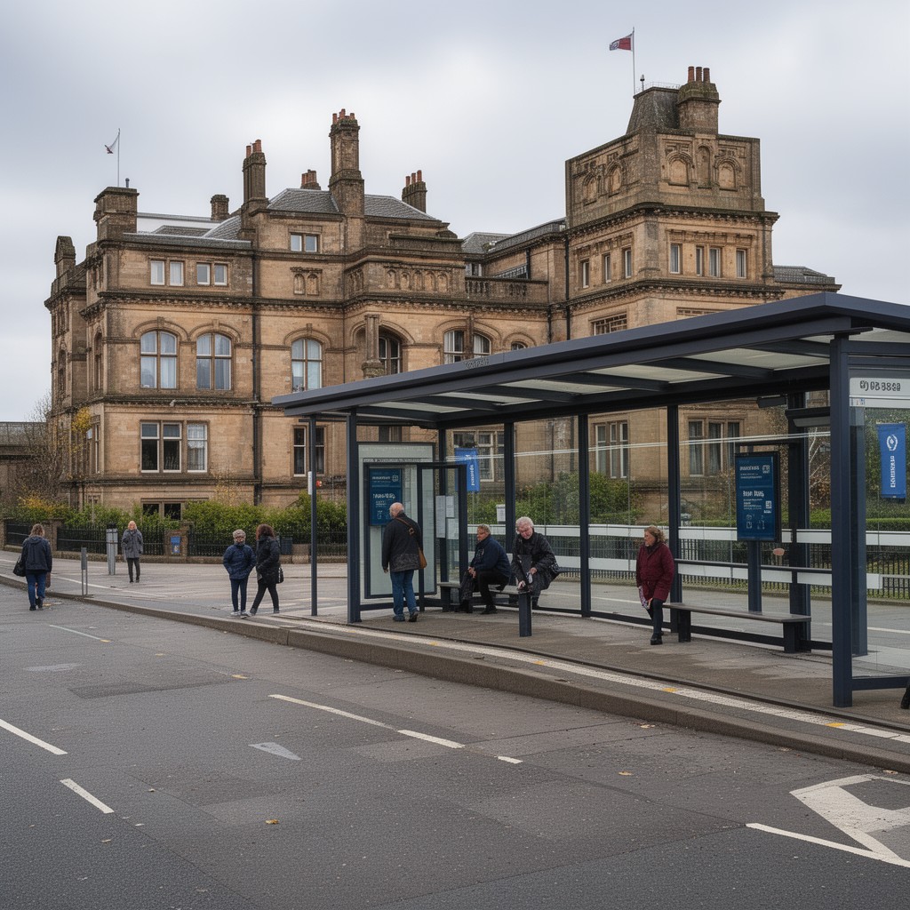 AI-generated illustration of Peel Hall