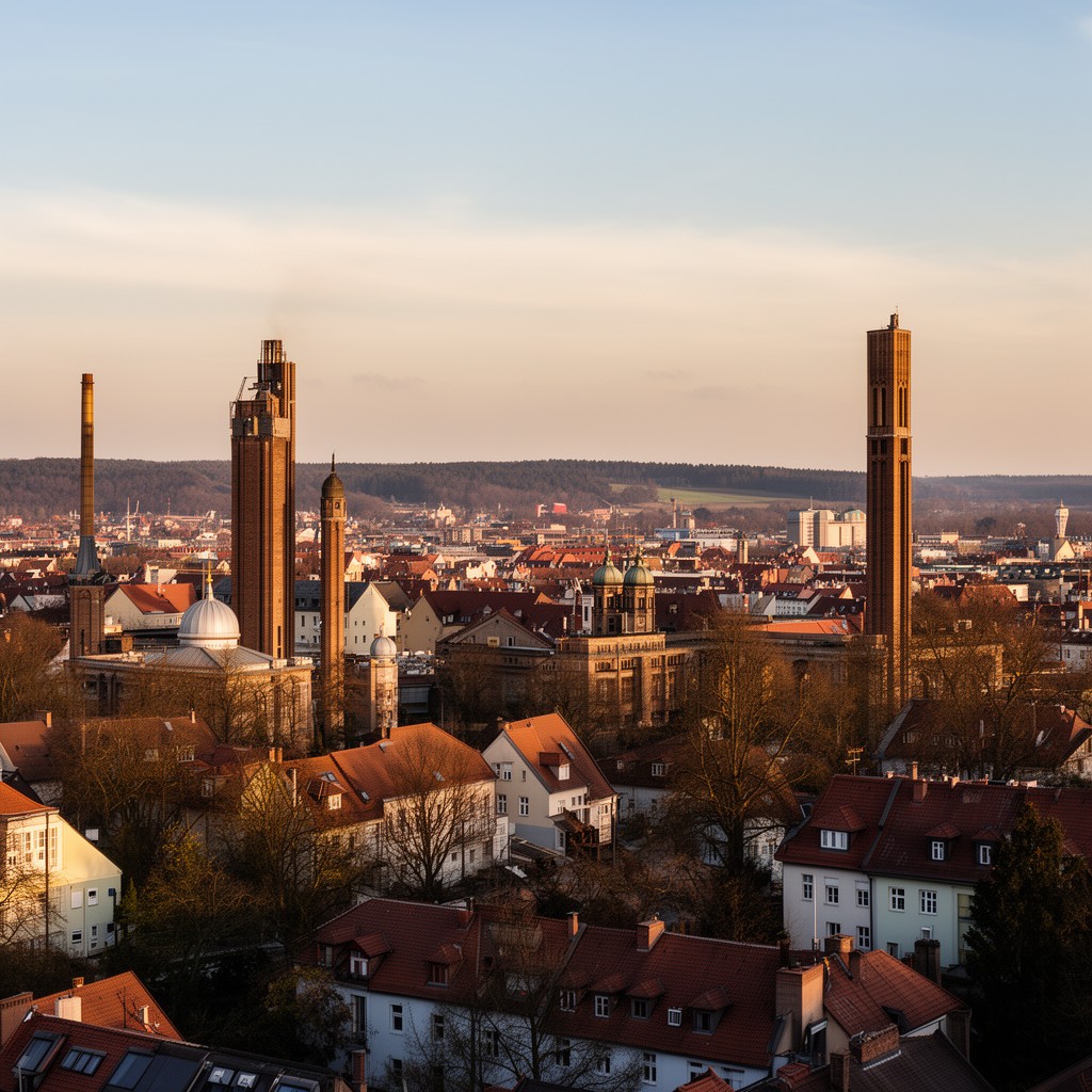 AI-generated illustration of City of Gera