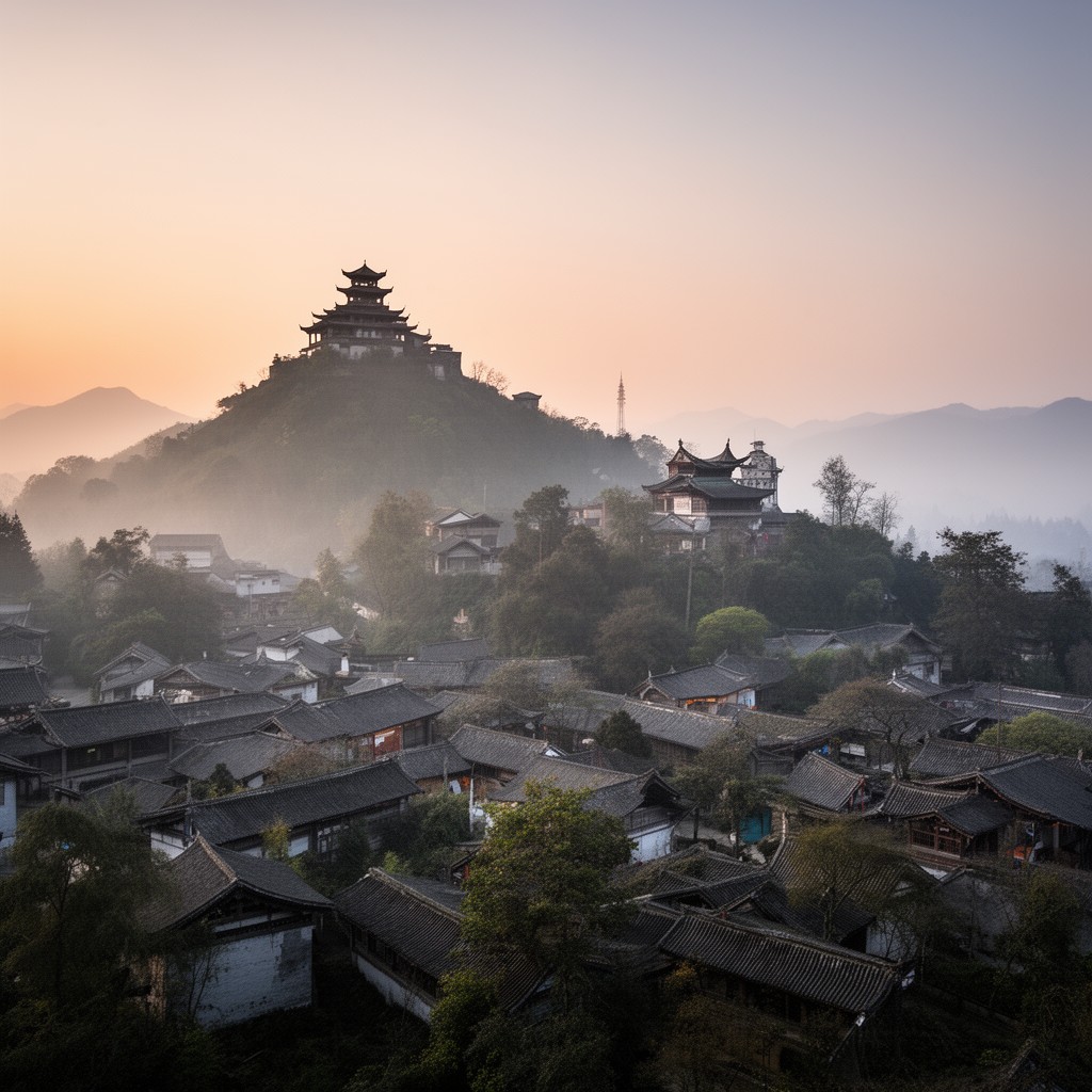 AI-generated illustration of Henan Province