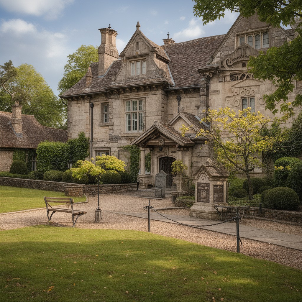 AI-generated illustration of Latimer House