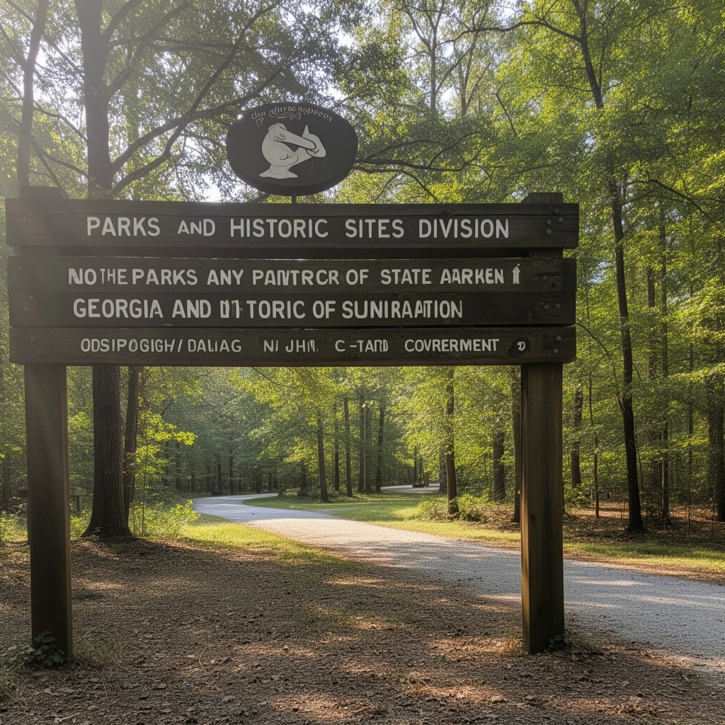 AI-generated illustration of Parks and Historic Sites Division
