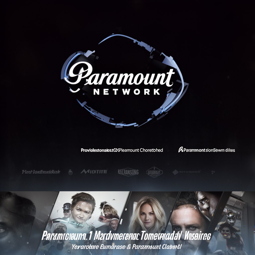 AI-generated illustration of Paramount Network