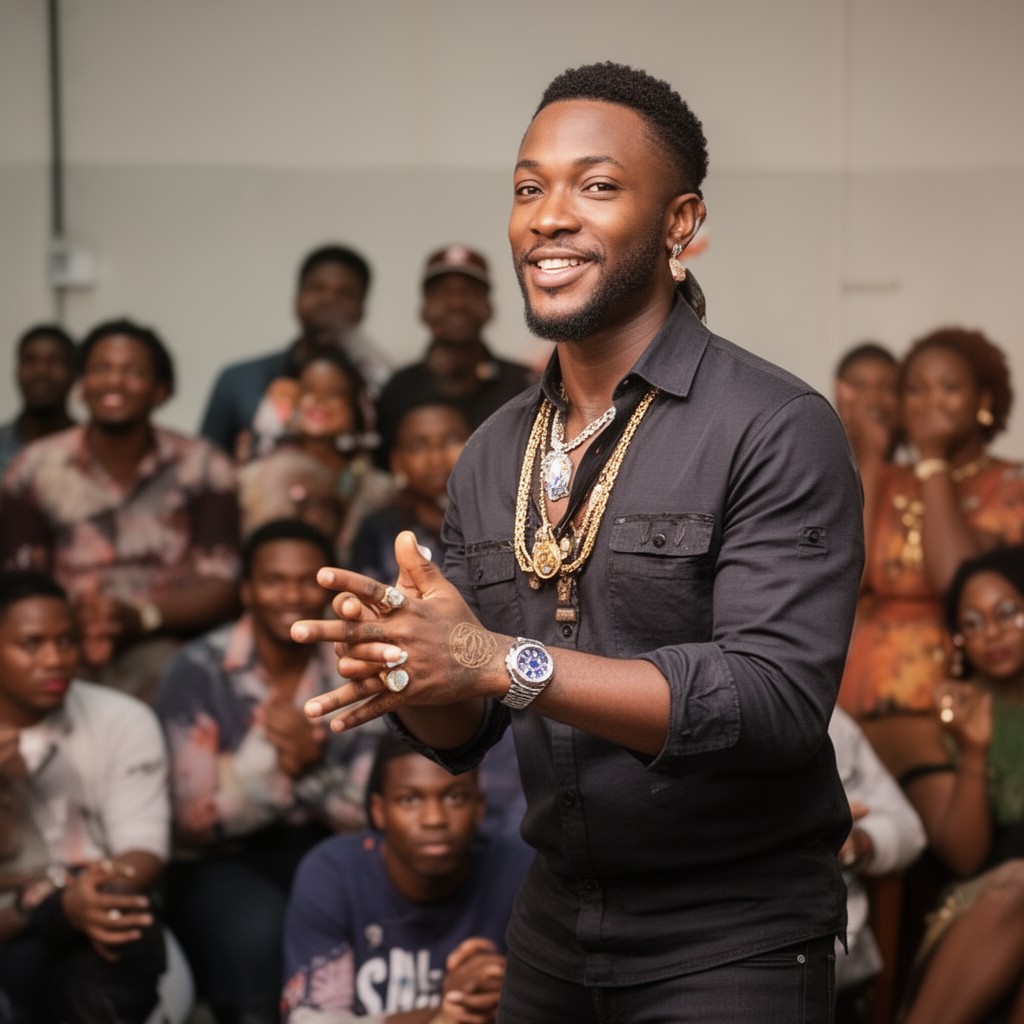 AI-generated illustration of D'banj