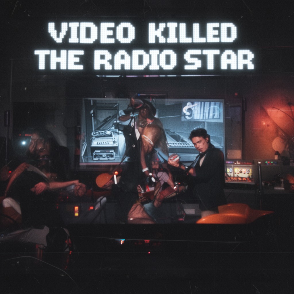 AI-generated illustration of Video Killed the Radio Star