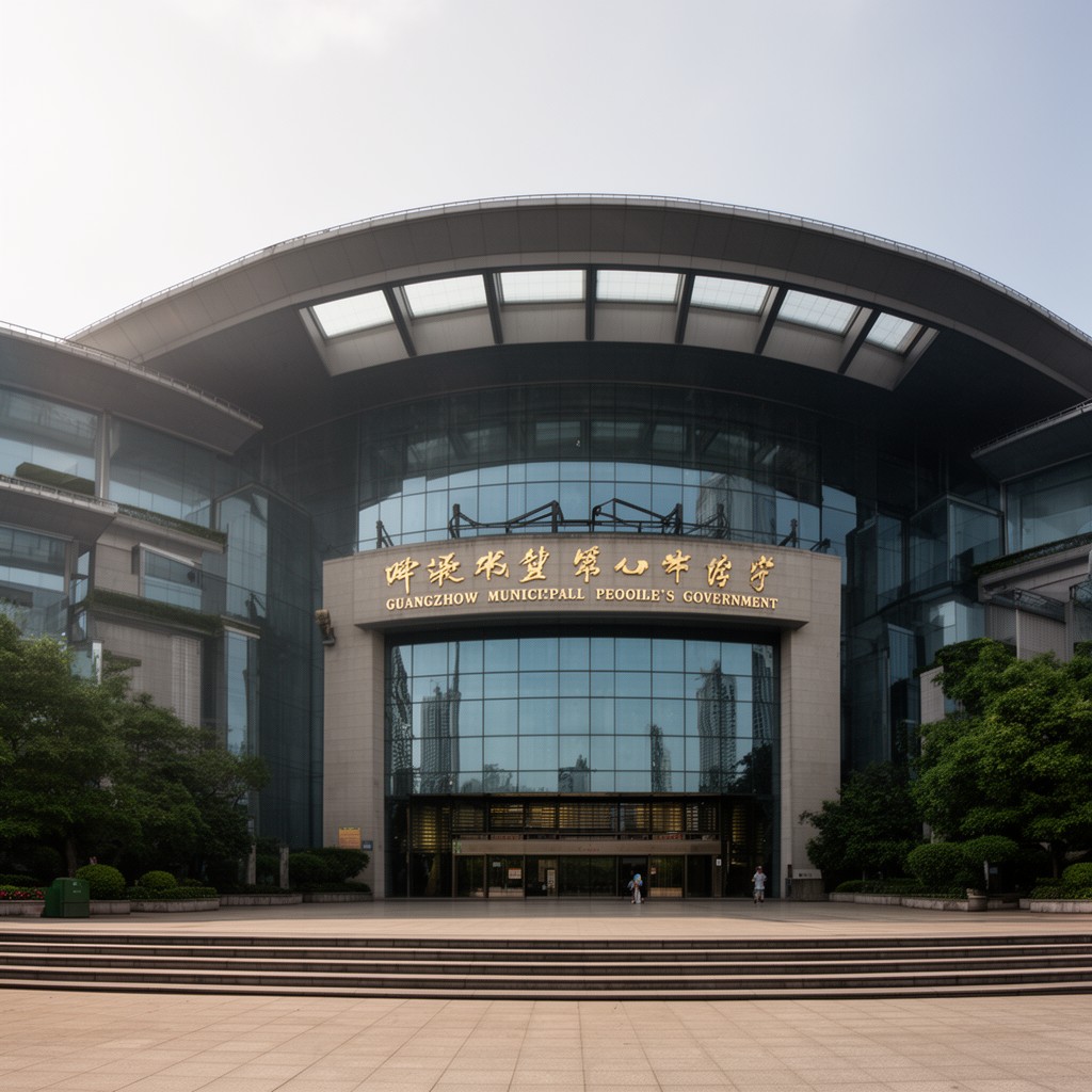 AI-generated illustration of Guangzhou Municipal People’s Government