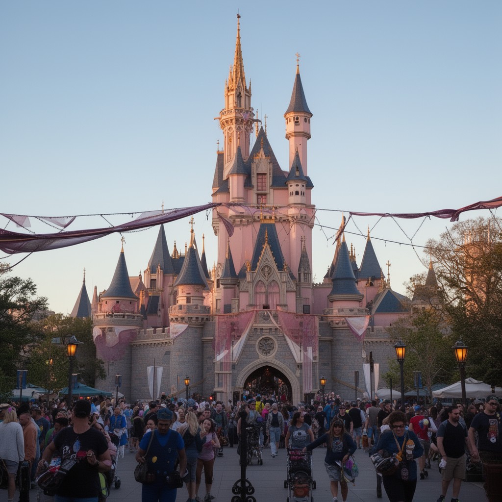 AI-generated illustration of Disney PhotoPass