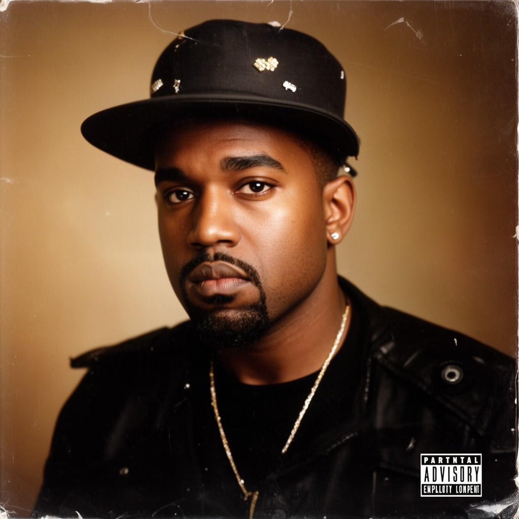 AI-generated illustration of Kanye West – Late Registration