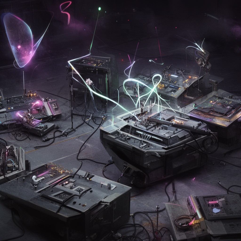 AI-generated illustration of Art of Noise