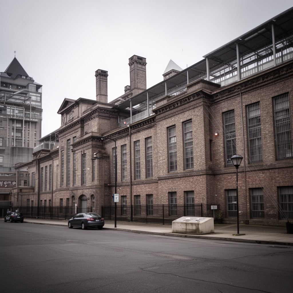 AI-generated illustration of Inverness Jail