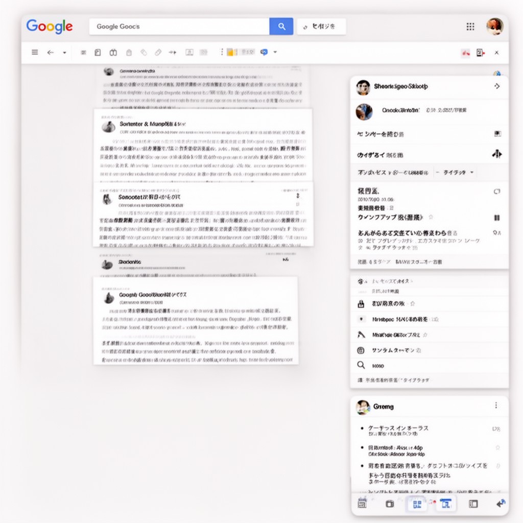 AI-generated illustration of Google Docs