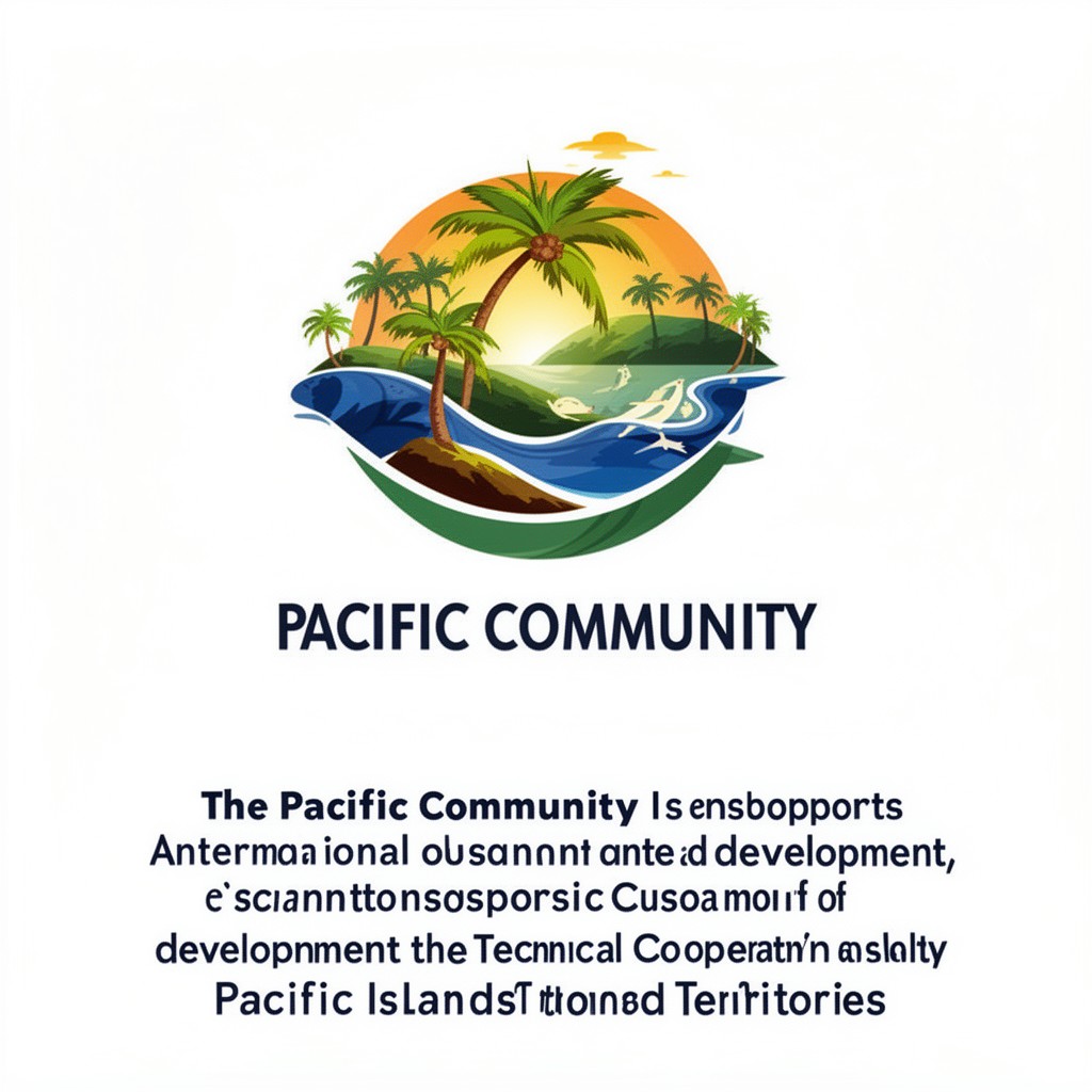 AI-generated illustration of Pacific Community
