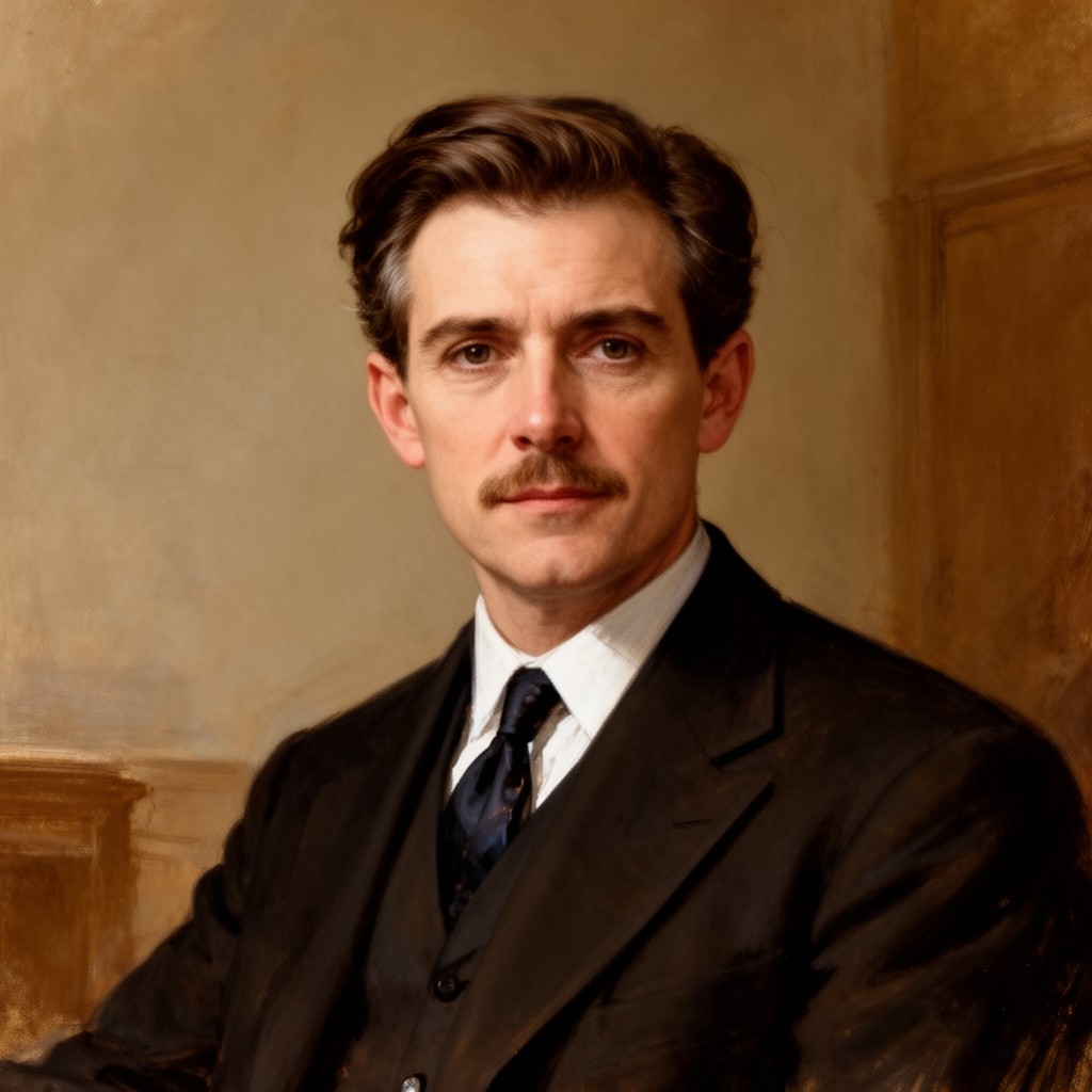 AI-generated illustration of Florence Frick