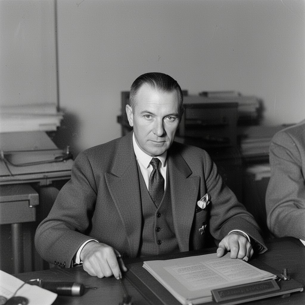 AI-generated illustration of Eduard Houdremont