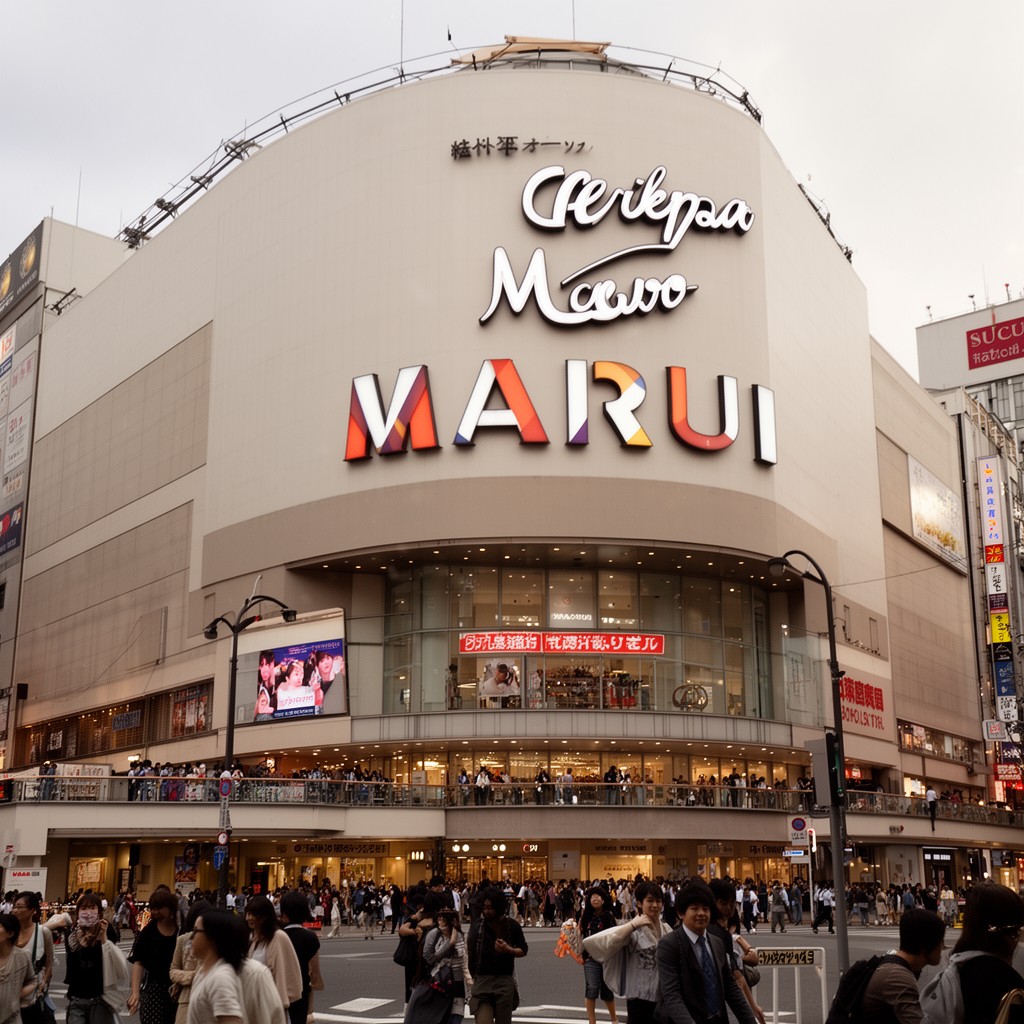 AI-generated illustration of Namba Marui