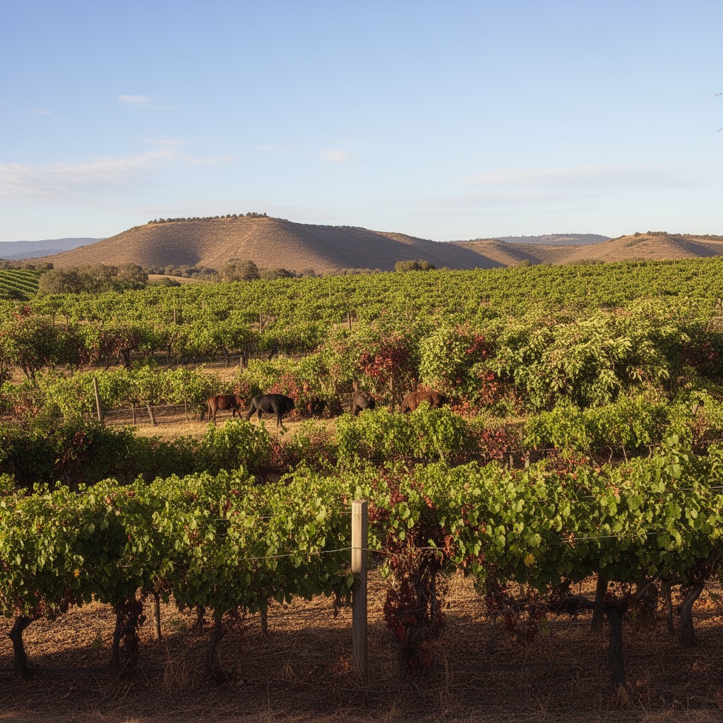 AI-generated illustration of Paso Robles AVA