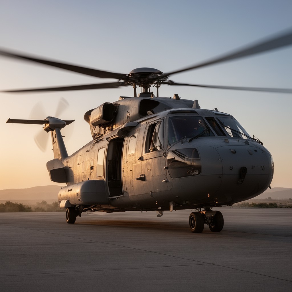 AI-generated illustration of VH-92A Patriot
