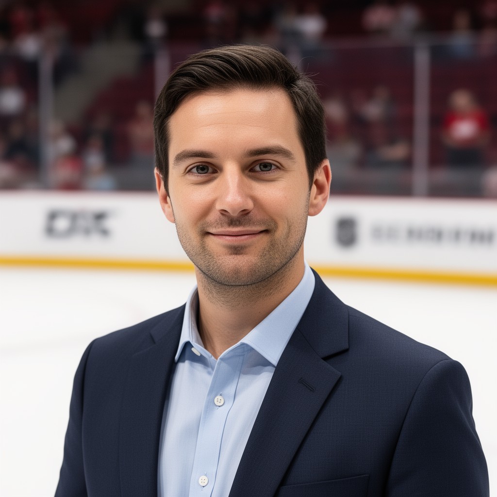AI-generated illustration of Kyle Davidson