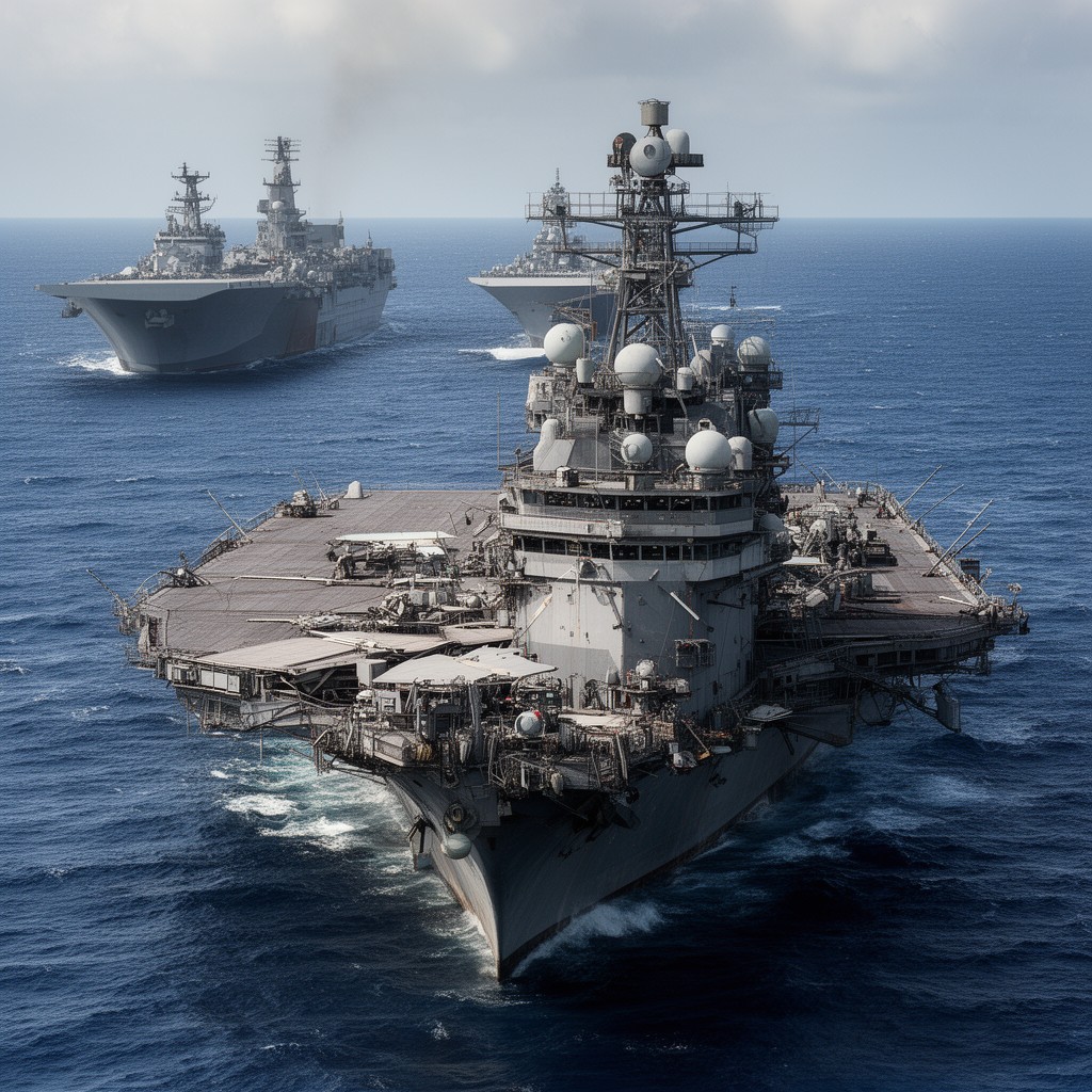 AI-generated illustration of Seventh Fleet