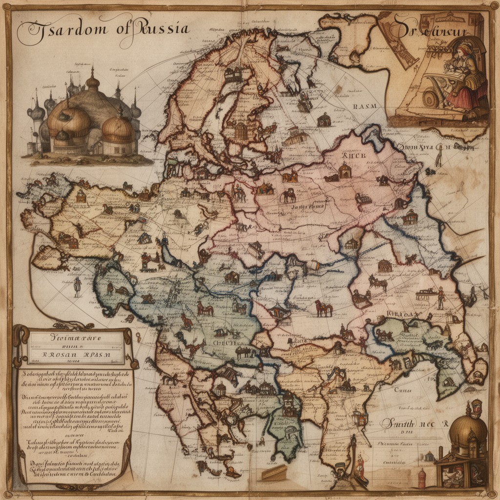 AI-generated illustration of Tsardom of Russia