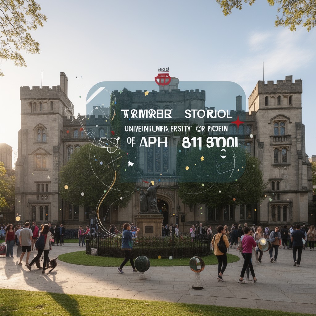 AI-generated illustration of University of Bristol