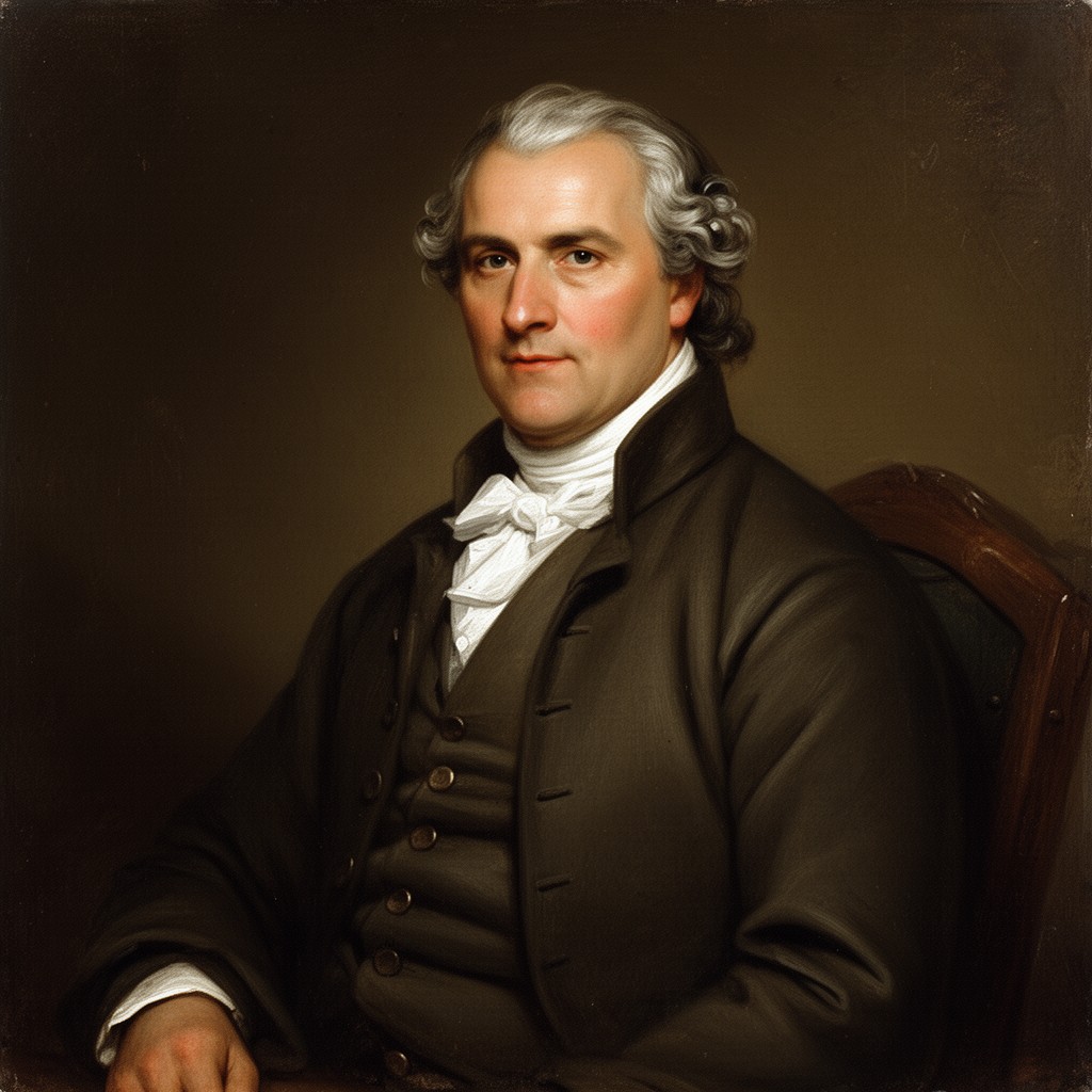 AI-generated illustration of James Caldwell