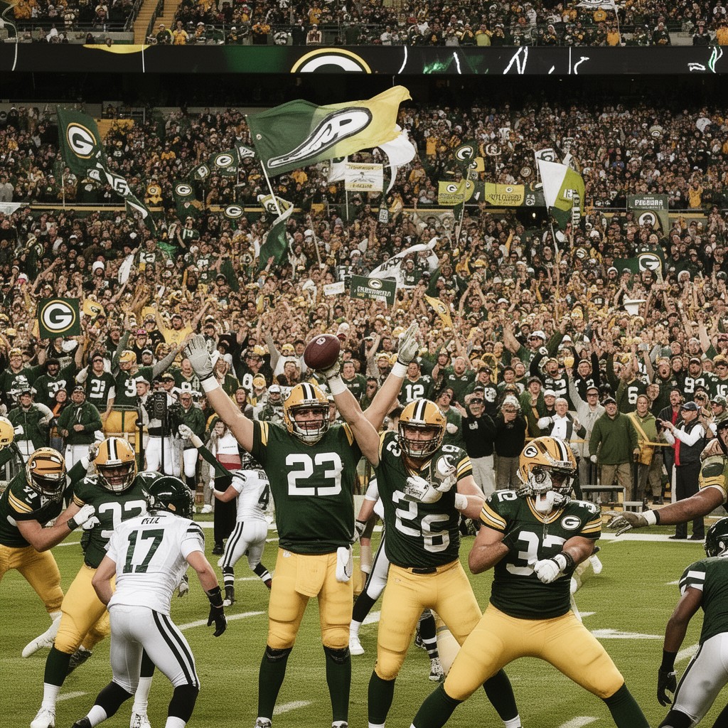 AI-generated illustration of Green Bay Packers