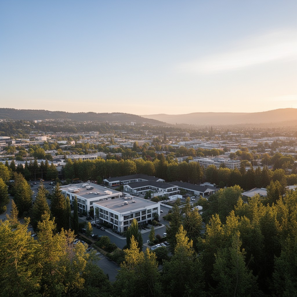 AI-generated illustration of Hillsboro