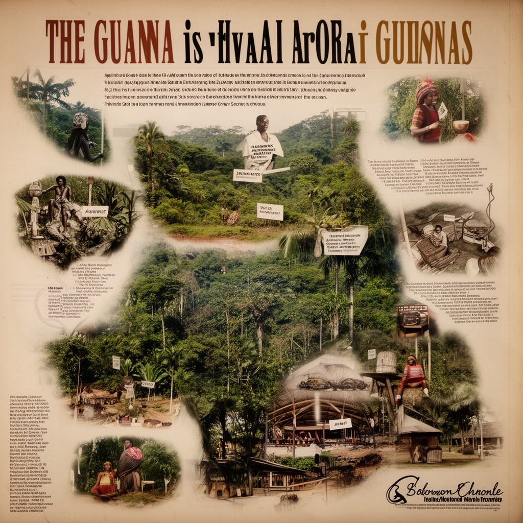 AI-generated illustration of Guianas