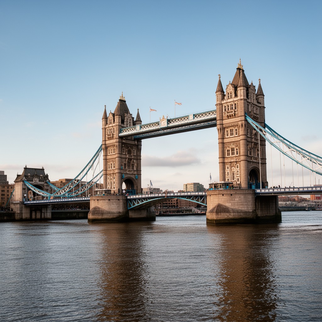 AI-generated illustration of Tower Bridge