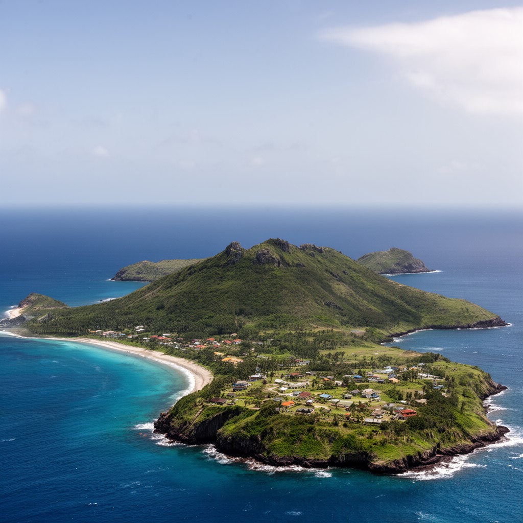 AI-generated illustration of Tinian