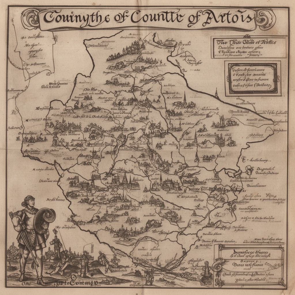 AI-generated illustration of County of Artois