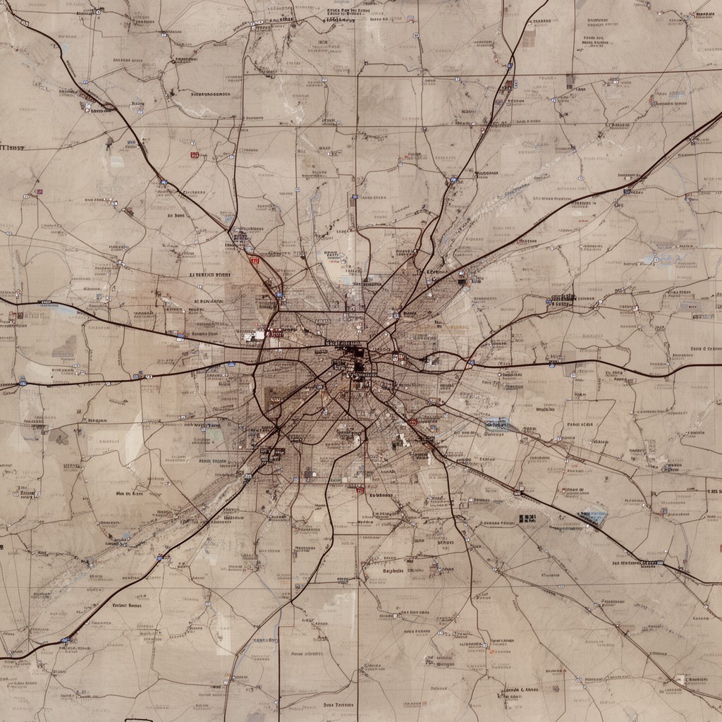 AI-generated illustration of Joplin, Missouri metropolitan area