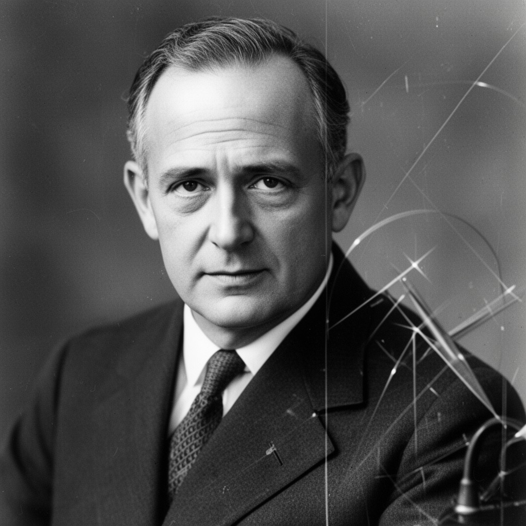 AI-generated illustration of Max von Laue