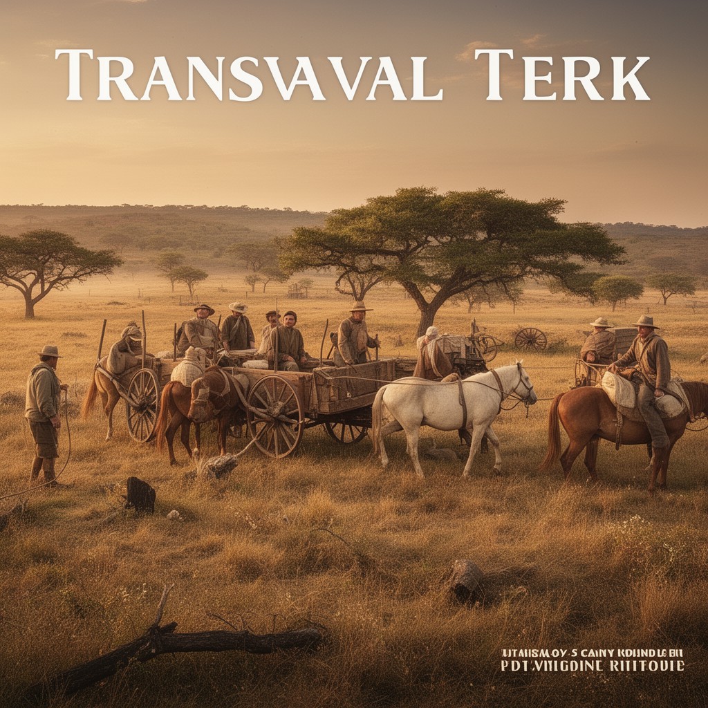 AI-generated illustration of Transvaal Trek