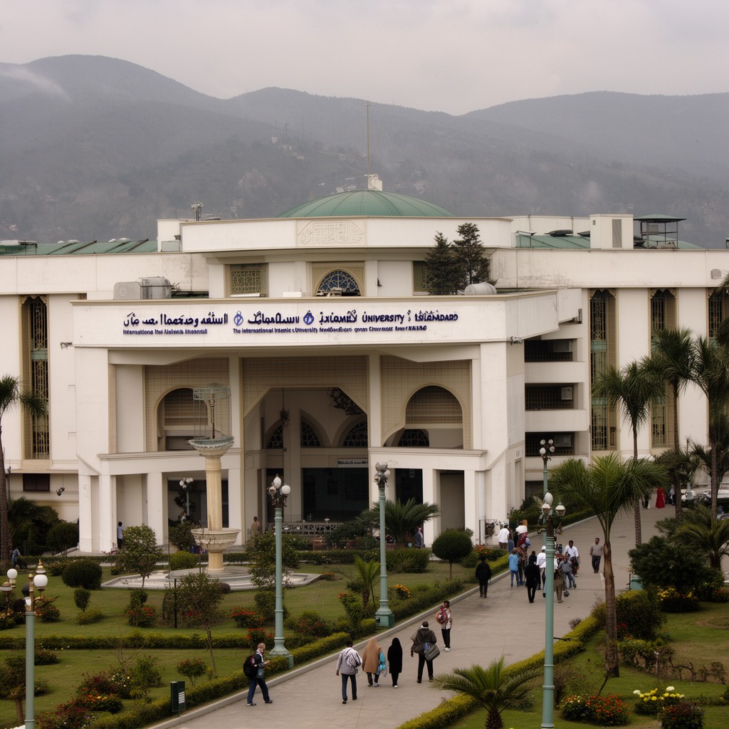 AI-generated illustration of International Islamic University Islamabad
