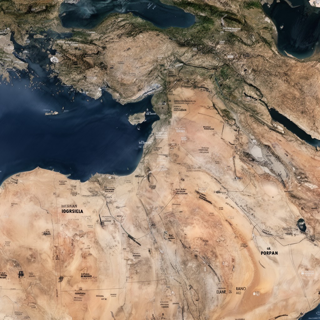AI-generated illustration of Persian Gulf