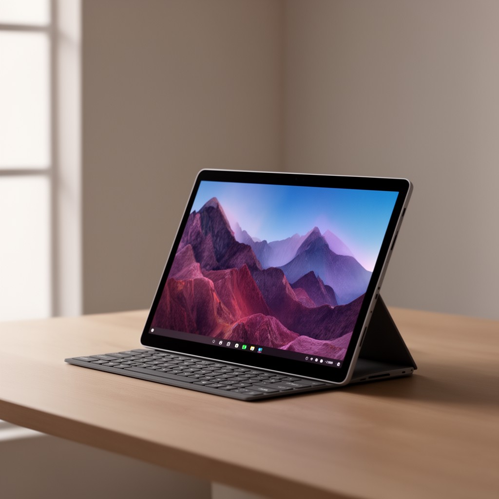 AI-generated illustration of Surface Go 2