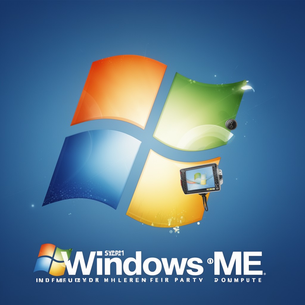 AI-generated illustration of Windows ME