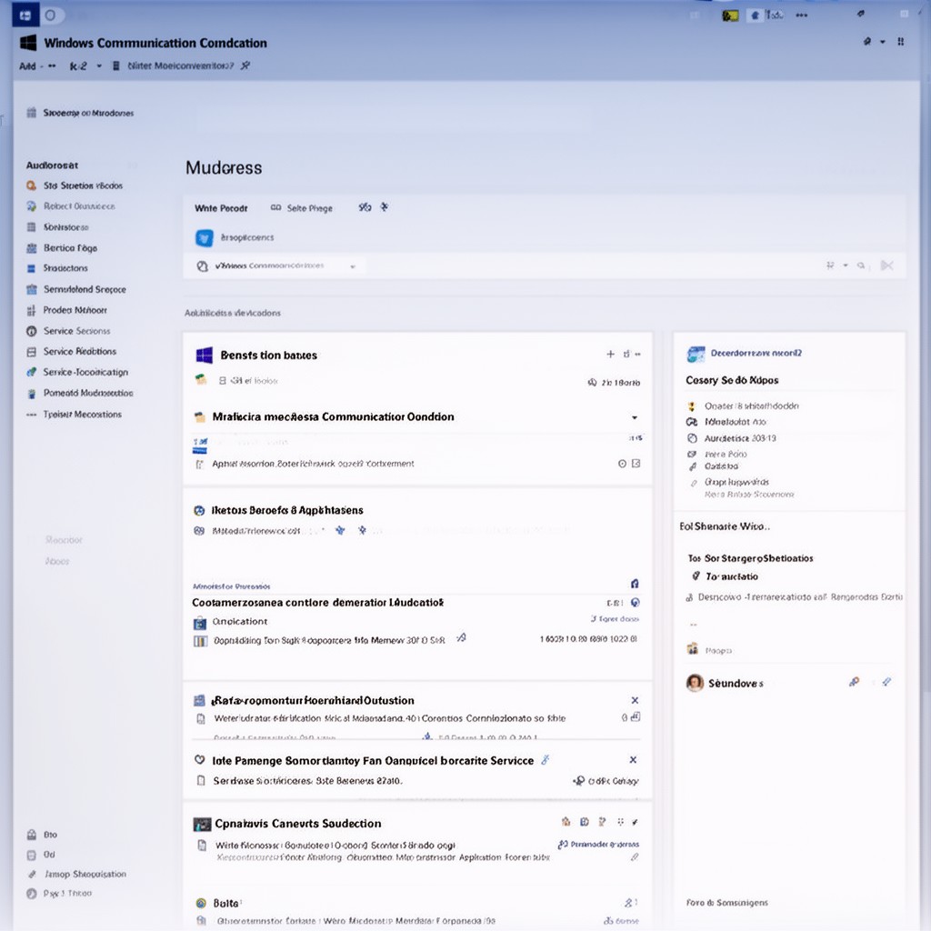 AI-generated illustration of Windows Communication Foundation