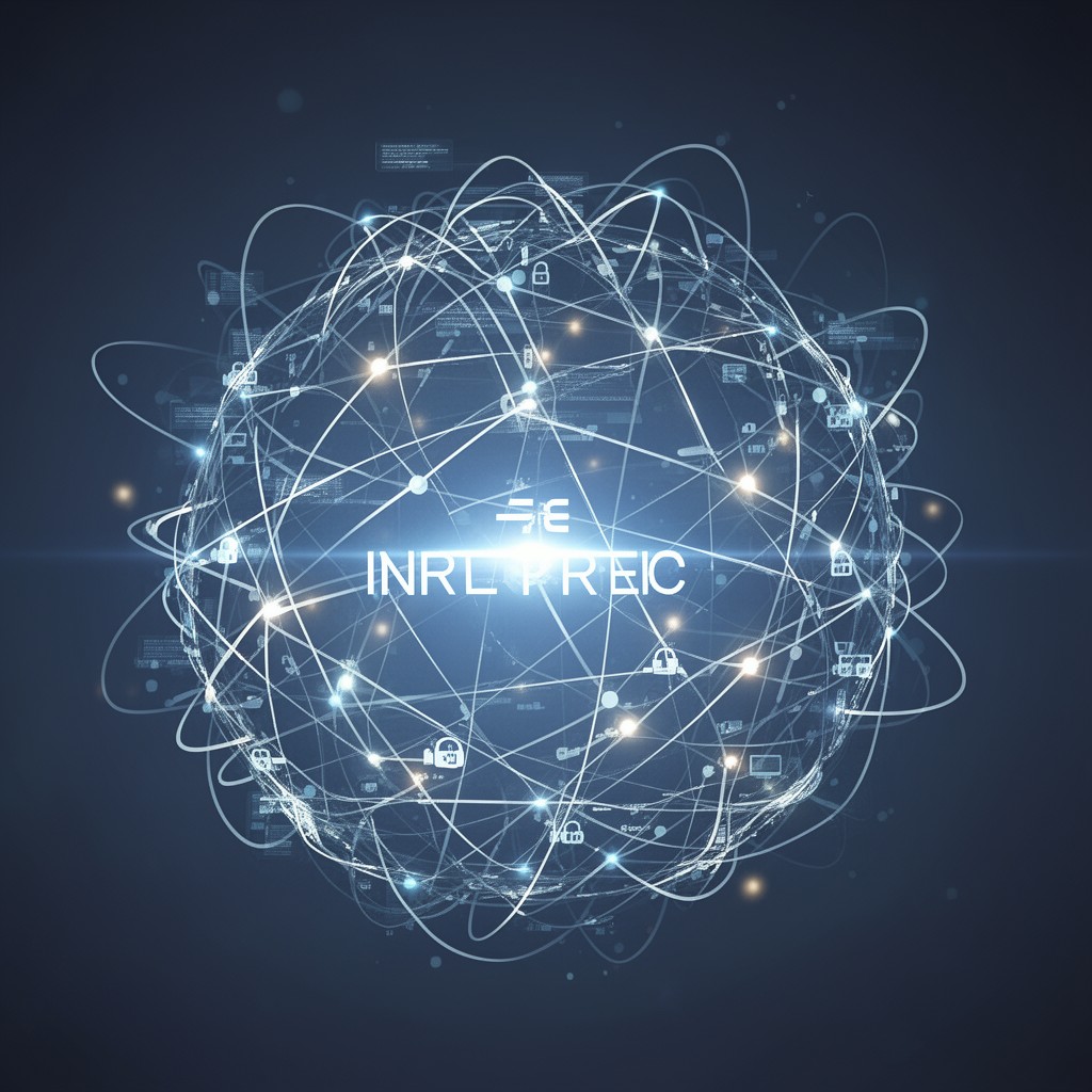 AI-generated illustration of the internet