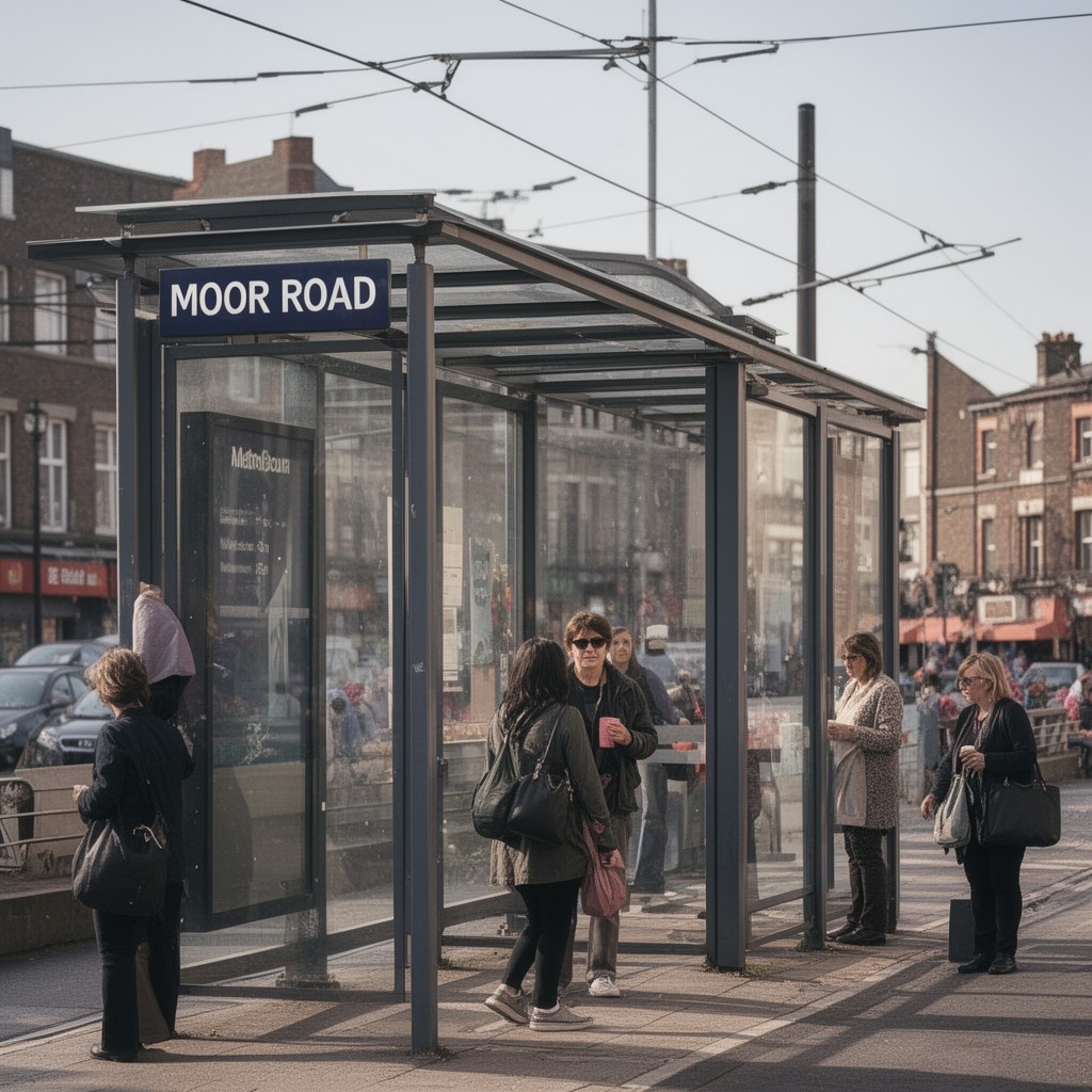 AI-generated illustration of Moor Road