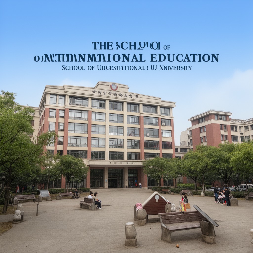 AI-generated illustration of School of International Education