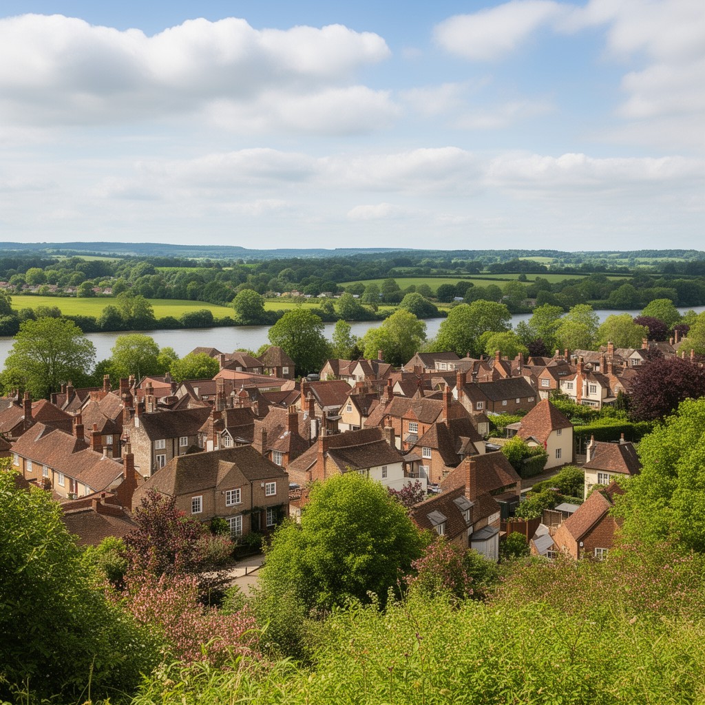 AI-generated illustration of South Oxfordshire