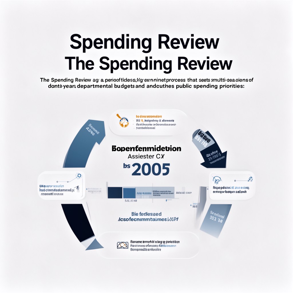 AI-generated illustration of Spending Review