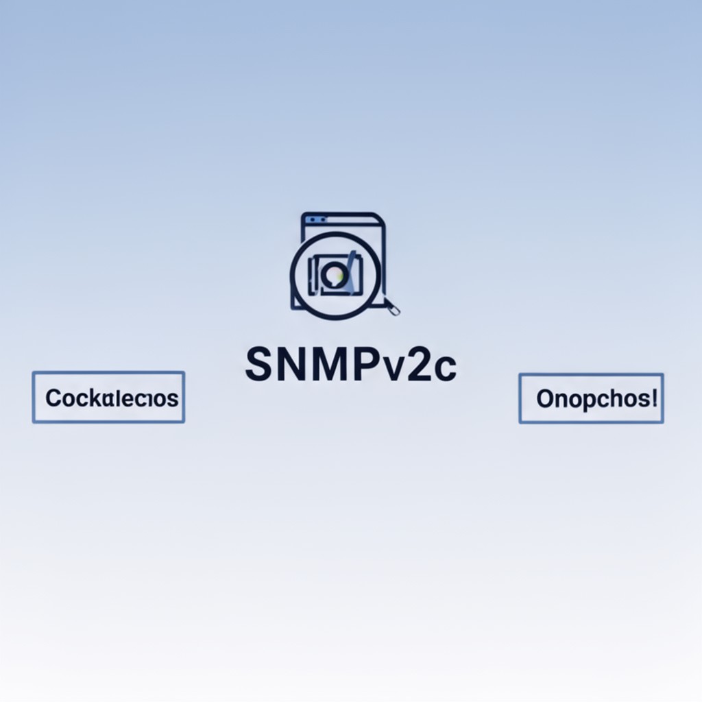 AI-generated illustration of SNMPv2c