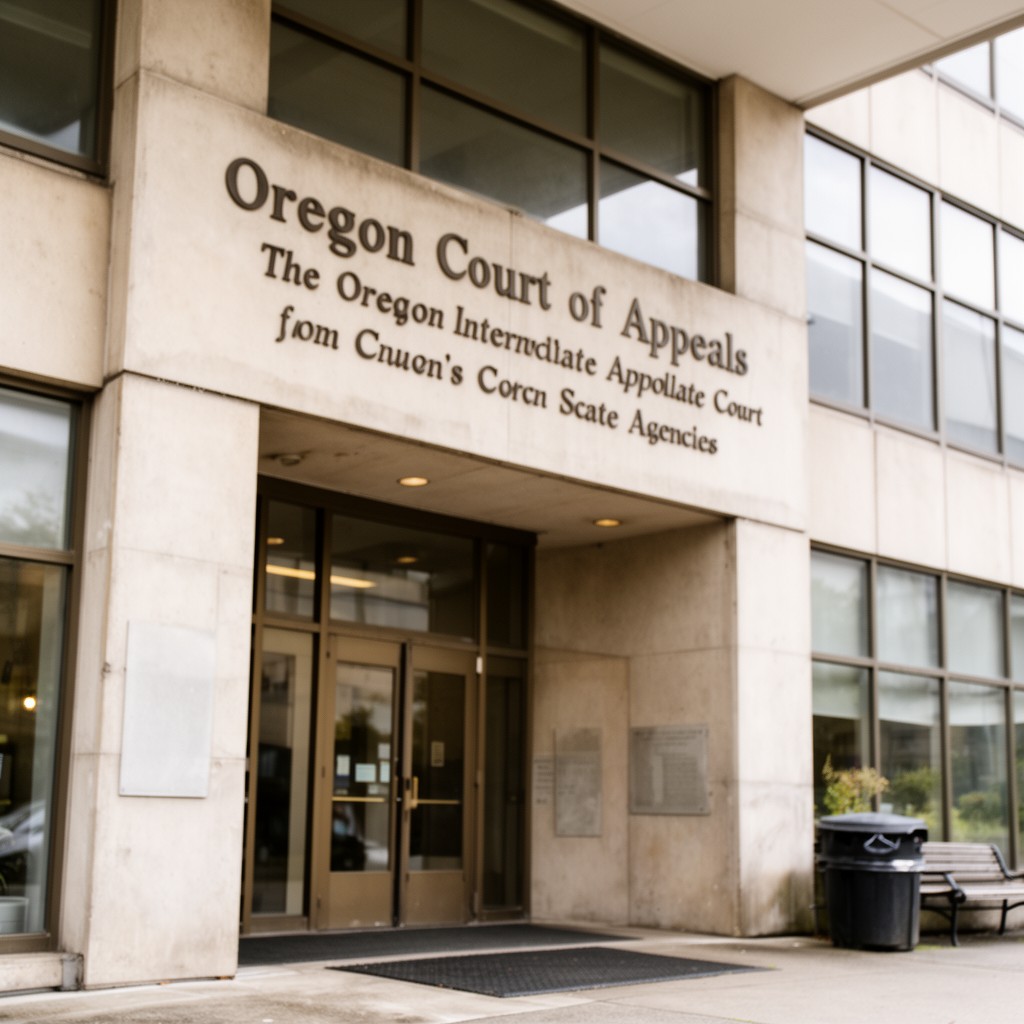 AI-generated illustration of Oregon Court of Appeals