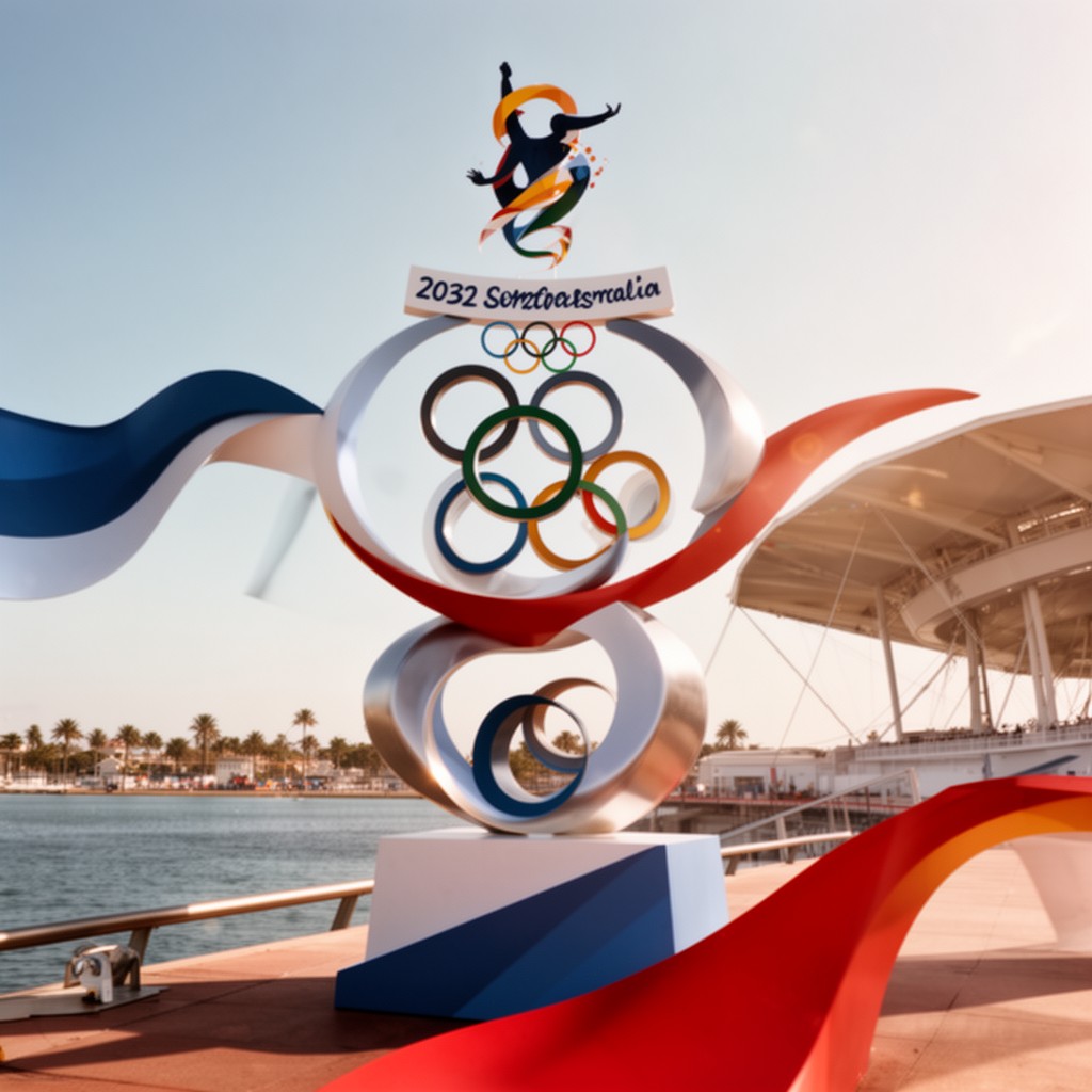 AI-generated illustration of 2032 Summer Olympics